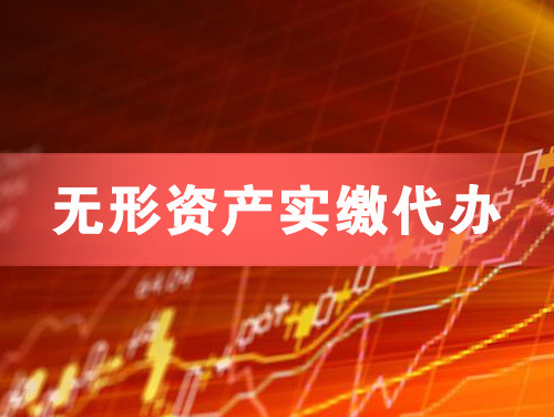 公主岭无形资产实缴资本代办